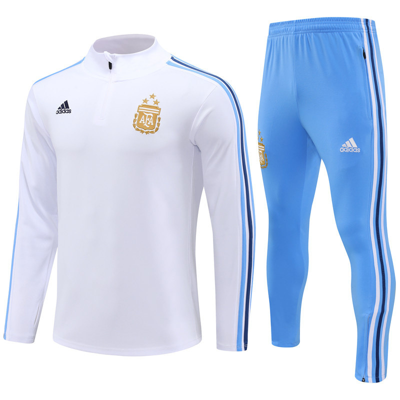 AAA Quality Argentina 23/24 Tracksuit - White